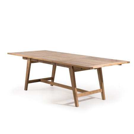 FUN Teak Garden Furniture Set for 8/10 People - Outdoor Dining Set