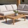 VICTOIRE 5-Seater Garden Furniture Set in Oiled Acacia