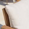 VICK- BONIFACIO 5-Seater Garden Furniture Set in Oiled Acacia