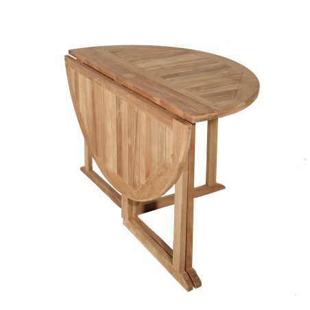 HARRIS - Lot No. 156 Teak and textilene garden furniture for 4/6 people