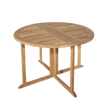 HARRIS - Lot No. 156 Teak and textilene garden furniture for 4/6 people