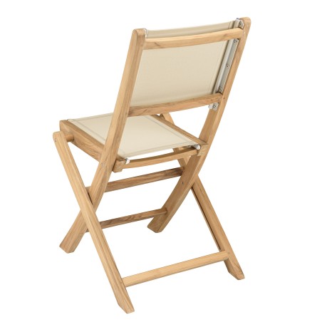 HARRIS - Lot No. 159 Teak and textilene garden furniture for 10/12 people