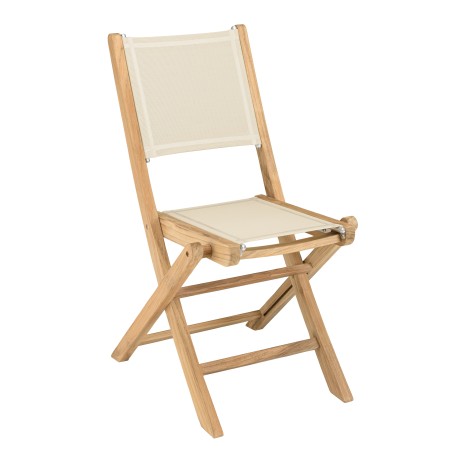 HARRIS - Lot No. 159 Teak and textilene garden furniture for 10/12 people