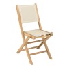 HARRIS - Lot No. 159 Teak and textilene garden furniture for 10/12 people