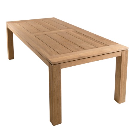 Ensemble de jardin en teck et textilène pour 8/ 10 personnes