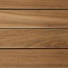 HARRIS - Lot No. 164 Teak and textilene garden furniture for 8/10 people