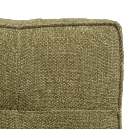 ANGELE - Chauffeuse convertible 1 place en tissu couleur vert