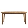 VICK - Table de jardin extensible en acacia huilé 180/240x110cm