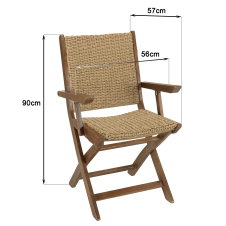 VICK - Portofino 6-seater garden furniture set