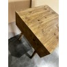SECONDE MAIN - Chevet scandi bois marron 2 tiroirs Sapin ANDY