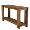 Wooden console table 150x40cm recycled pine wood SANDY