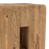 Tabouret carré 30x30cm bois Pin recyclé SANDY