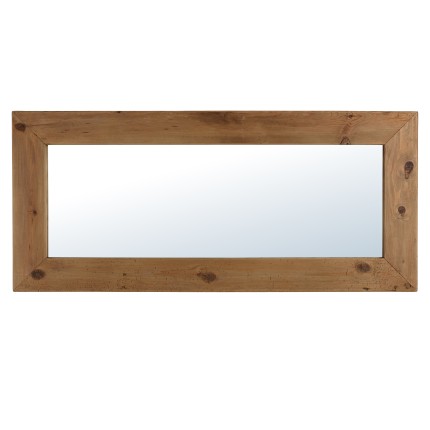 SANDY recycled pine wood mirror