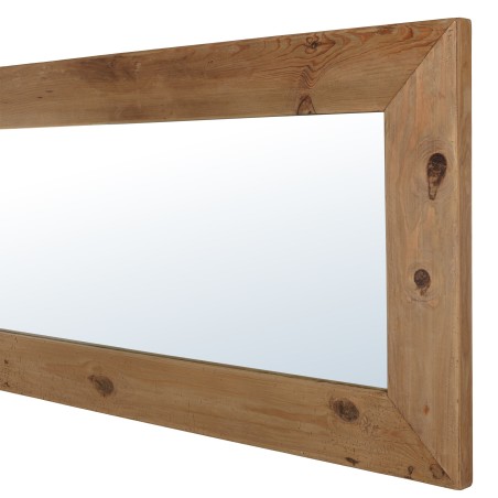 SANDY recycled pine wood mirror