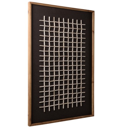 SANDY - Wall decoration 62x82cm geometric patterns Recycled pine