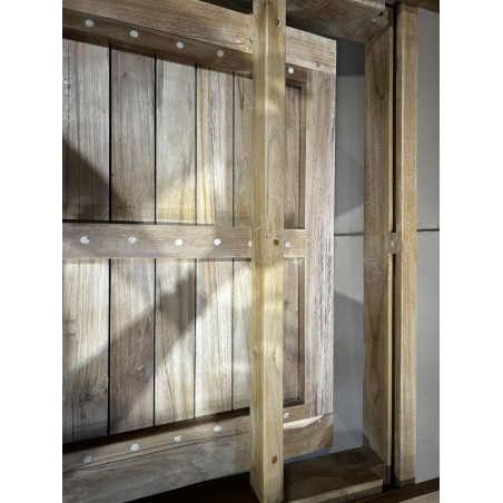 SECONDE MAIN - Table rectangulaire pieds croisés extensible 180/240 x 100 cm