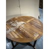 SECONDE MAIN - Table papillon en bois Teck huilé