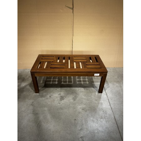 MAEVA Rectangular Garden Coffee Table - 100 x 50 cm - Teak Wood