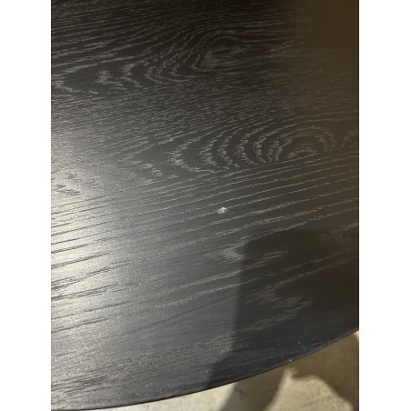 SECONDE MAIN - Table basse ronde noire 90x90cm