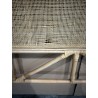 KALLY Rectangular Headboard 140/160cm 'Caning' Honey Brown Rattan