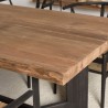 DANDY - Rectangular dining table 220x100cm recycled pine wood