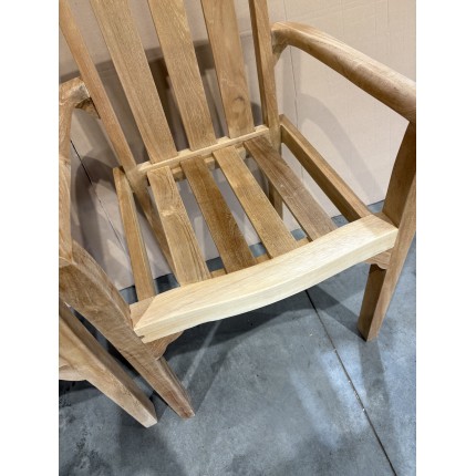 SECONDE MAIN - Lot de 2 fauteuils empilables mh FUN