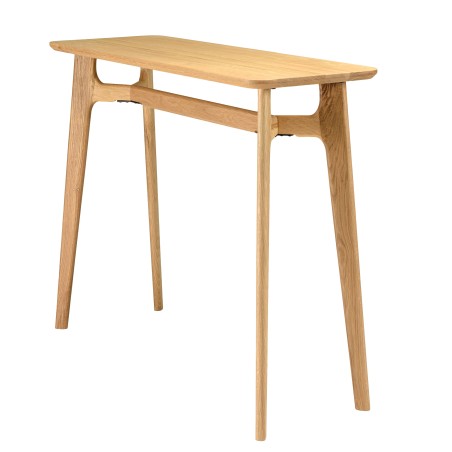 100x35cm console table in solid oak - SYA