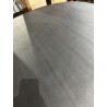 SECOND HAND - Dining table 220x110cm black stone effect top