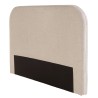 Tête de lit rembourrée pour lits 140/160cm couleur beige - Collection Arthur
