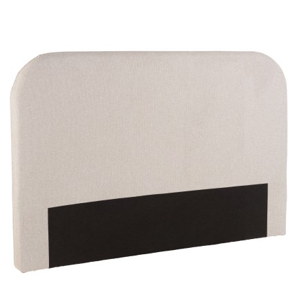 Tête de lit rembourrée pour lits 140/160cm couleur beige - Collection Arthur