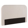 Tête de lit rembourrée pour lits 140/160cm couleur beige - Collection Arthur