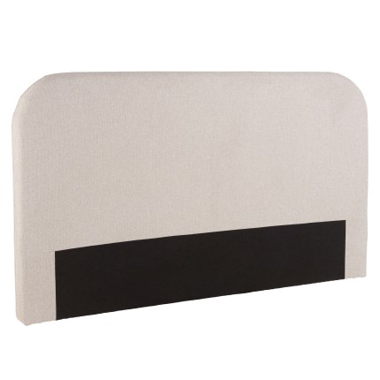 Tête de lit rembourrée pour lits 140/160cm couleur beige - Collection Arthur