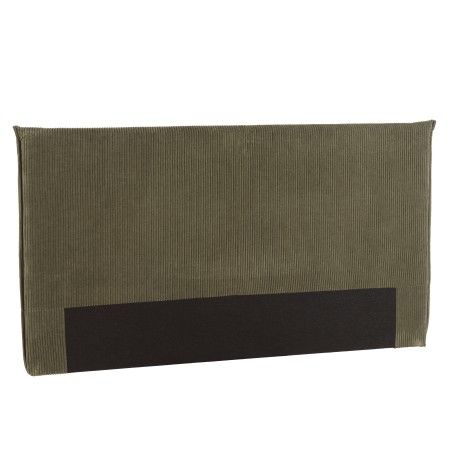 Tête de lit rembourrée pour lits 160/180cm velours côtelé vert - Collection Arthur