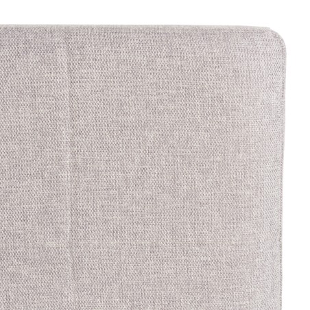 Tête de lit rembourrée pour lits 140/160cm couleur grise - Collection ARTHUR
