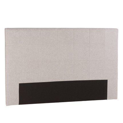 Tête de lit rembourrée pour lits 140/160cm couleur grise - Collection ARTHUR