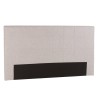 Tête de lit rembourrée pour lits 160/180cm couleur grise  - Collection ARTHUR