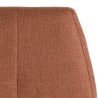Tête de lit rembourrée pour lits 160/180cm couleur terracotta / orange