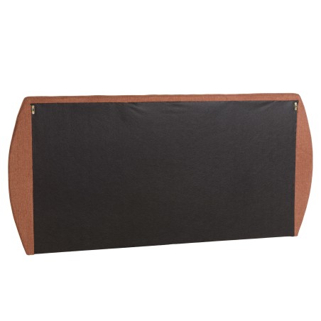 Tête de lit rembourrée pour lits 160/180cm couleur terracotta / orange