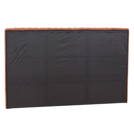 Tête de lit rembourrée pour lits 140/160cm velours orange