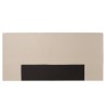 Upholstered headboard for 140/160 cm beds, linen colour