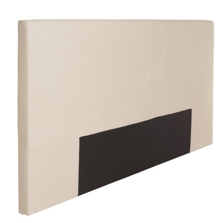 Tête de lit rembourrée pour lits 140/160cm couleur lin