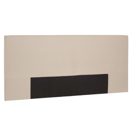 Tête de lit rembourrée pour lits 140/160cm couleur lin