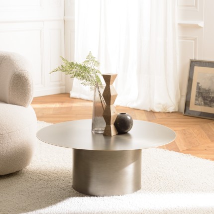 SECONDE MAIN - Table basse ronde 80x80cm