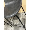 TOM - Set of 2 Anthracite John Bar Stools