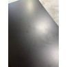 DORRIE - Black Bedside Table with 2 Drawers, Scandi-Style