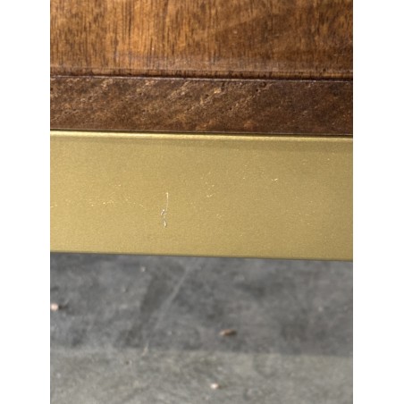 ALIX Mango Wood TV Stand - 2 Niches, 2 Drawers