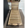 Premium Teak Sun Lounger with Wheels - Rot-Resistant Garden Furniture