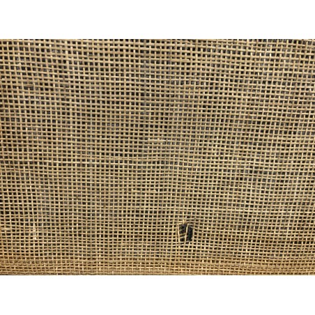 KALLY Rectangular Headboard 140/160cm 'Caning' Honey Brown Rattan