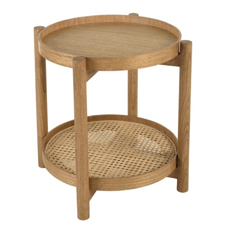 Mindi side table with shelf | Amy Collection