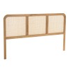 AMY - Headboard in mindi wood and natural rattan for 140/160 cm beds AMY - Headboard in mindi wood and natural rattan for 140/160 cm beds